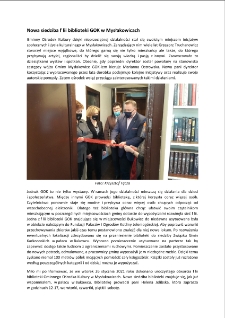 Nowa siedziba filii biblioteki GOK w Mysłakowicach [Dokument elektroniczny]
