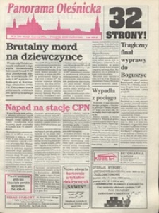 Panorama Oleśnicka: tygodnik Ziemi Oleśnickiej, 1994, nr 22