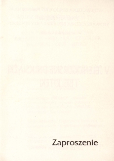 Biblioteka - książka - czytelnik wczoraj - dziś - jutro : sesja popularnonaukowa - zaproszenie [Dokument życia społecznego]