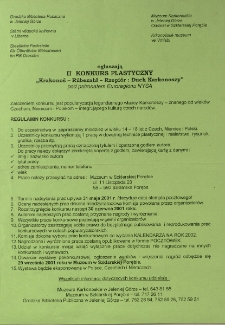 Krakonoš - Rũbezahl - Rzepiór : duch Karkonoszy : II konkurs plastyczny pod patronatem Euroregionu NYSA - regulamin [Dokument elektroniczny]