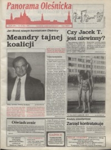 Panorama Oleśnicka: tygodnik Ziemi Oleśnickiej, 1994, nr 28
