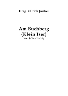 Am Buchberg (Klein Iser) [Dokument elektroniczny]