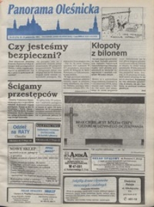 Panorama Oleśnicka: tygodnik Ziemi Oleśnickiej, 1994, nr 43