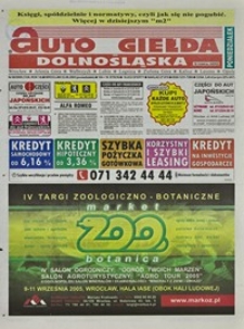 Auto Giełda Dolnośląska : regionalna gazeta ogłoszeniowa, 2005, nr 96 (1336) [22.08]