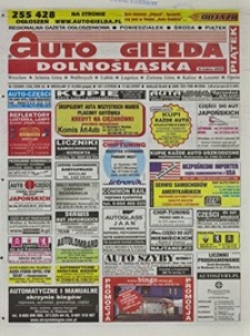 Auto Giełda Dolnośląska : regionalna gazeta ogłoszeniowa, 2005, nr 122 (1362) [21.10]