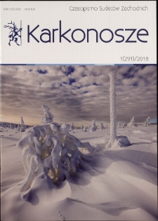 Karkonosze : czasopismo Sudetów Zachodnich, 2018, nr 1 (291)