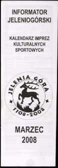 Informator Jeleniogórski, 2008, marzec