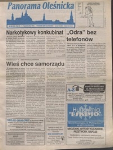 Panorama Oleśnicka: tygodnik Ziemi Oleśnickiej, 1996, nr 40
