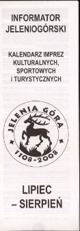 Informator Jeleniogórski, 2008, lipiec-sierpień