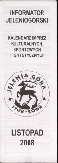 Informator Jeleniogórski, 2008, listopad