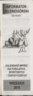 Informator Jeleniogórski, 2010, wrzesień