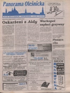 Panorama Oleśnicka: tygodnik Ziemi Oleśnickiej, 1996, nr 50