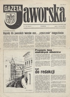 Gazeta Jaworska, 1991, nr 1