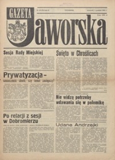 Gazeta Jaworska, 1991, nr 49