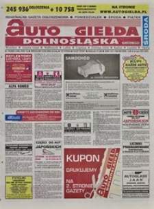 Auto Giełda Dolnośląska : regionalna gazeta ogłoszeniowa, 2006, nr 19 (1408) [15.02]