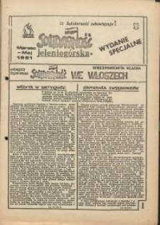 Solidarność Jeleniogórska : wydanie specjalne : marzec-maj, 1981 r.