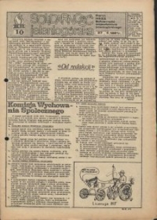 Solidarność Jeleniogórska : pismo NSZZ Solidarność województwa jeleniogórskiego : 27.04.1981 r., nr 10