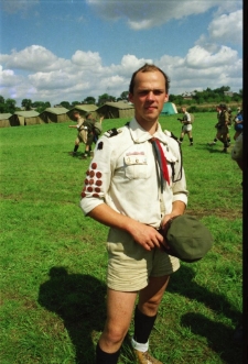 Harcerze : VI Światowe Dni Młodzieży (fot. 1) [Dokument ikonograficzny]