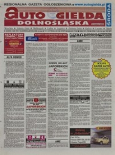 Auto Giełda Dolnośląska : regionalna gazeta ogłoszeniowa, 2006, nr 40 (1429) [5.04]