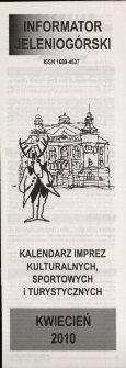 Informator Jeleniogórski, 2010, kwiecień