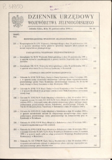 Dziennik Urzędowy Województwa Jeleniogórskiego, 1991, nr 30