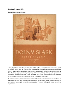 Skarby z Pracowni (14) : Dolny Śląsk. Część niżowa [Dokument elektroniczny]