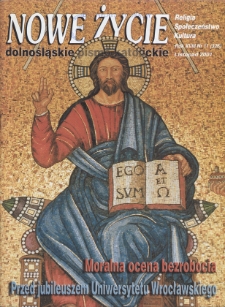 Nowe Życie: dolnośląskie pismo katolickie: religia, kultura, społeczeństwo, 2001, nr 11 (326)