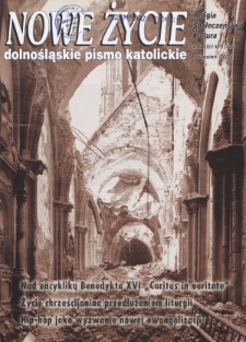 Nowe Życie: dolnośląskie pismo katolickie: religia, kultura, społeczeństwo, 2009, nr 9 (420)