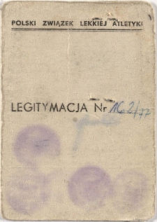 Legitymacja nr 162/77 : dnia 28.05.1977 r.