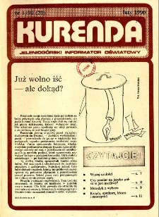 Kurenda : jeleniogórski informator oświatowy, 1990, nr 1 (20)