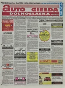 Auto Giełda Dolnośląska : regionalna gazeta ogłoszeniowa, 2006, nr 55 (1444) [17.05]