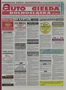 Auto Giełda Dolnośląska : regionalna gazeta ogłoszeniowa, 2006, nr 60 (1449) [29.05]
