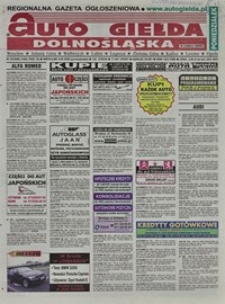 Auto Giełda Dolnośląska : regionalna gazeta ogłoszeniowa, 2006, nr 63 (1452) [5.06]