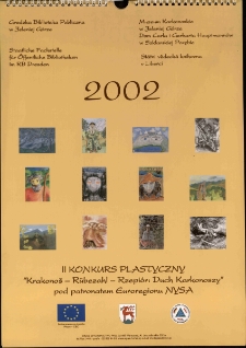2002 : Krakonoš - Rũbezahl - Rzepiór : duch Karkonoszy : II konkurs plastyczny pod patronatem Euroregionu NYSA - plakat [Dokument elektroniczny]