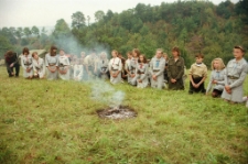 Harcerze w Wambierzycach (fot. 2) [Dokument ikonograficzny]