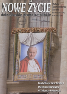 Nowe Życie: dolnośląskie pismo katolickie: religia, kultura, społeczeństwo, 2011, nr 6 (442)