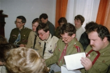 Harcerze - Zjazd okręgu Związku Harcerstwa Rzeczpospolitej (fot. 4) [Dokument ikonograficzny]