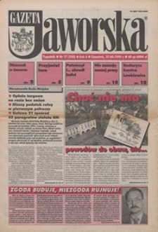 Gazeta Jaworska, 1995, nr 17