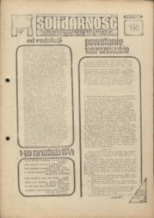 Solidarność Jeleniogórska : tygodnik Zarządu Regionalnego NSZZ Solidarność Region Jeleniogórski : 1.08.1981 r., nr 15