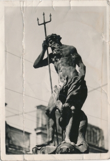 [Jelenia Góra - Plac Ratuszowy - fontanna Neptuna] [Dokument ikonograficzny]