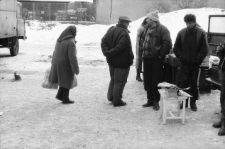 Jelenia G&oacute;ra - handel uliczny [Dokument ikonograficzny]