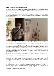 Dzień Otwartych Drzwi w Jagniątkowie [Dokument elektroniczny]