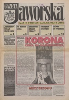 Gazeta Jaworska, 1996, nr 37