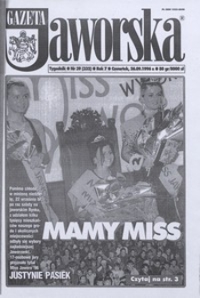 Gazeta Jaworska, 1996, nr 39