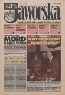 Gazeta Jaworska, 1996, nr 46
