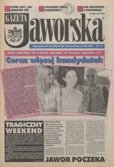 Gazeta Jaworska, 1997, nr 34