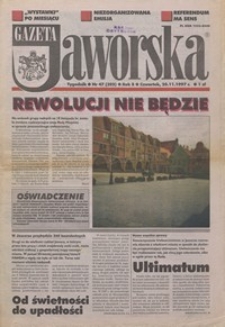 Gazeta Jaworska, 1997, nr 47