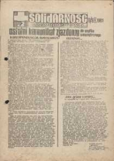 Solidarność Jeleniogórska : komunikat zjazdowy : 8/9.10.1981 r.