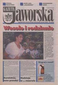Gazeta Jaworska, 1998, nr 34
