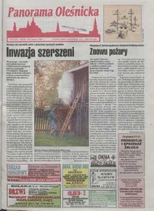 Panorama Oleśnicka: tygodnik Ziemi Oleśnickiej, 1998, nr 34